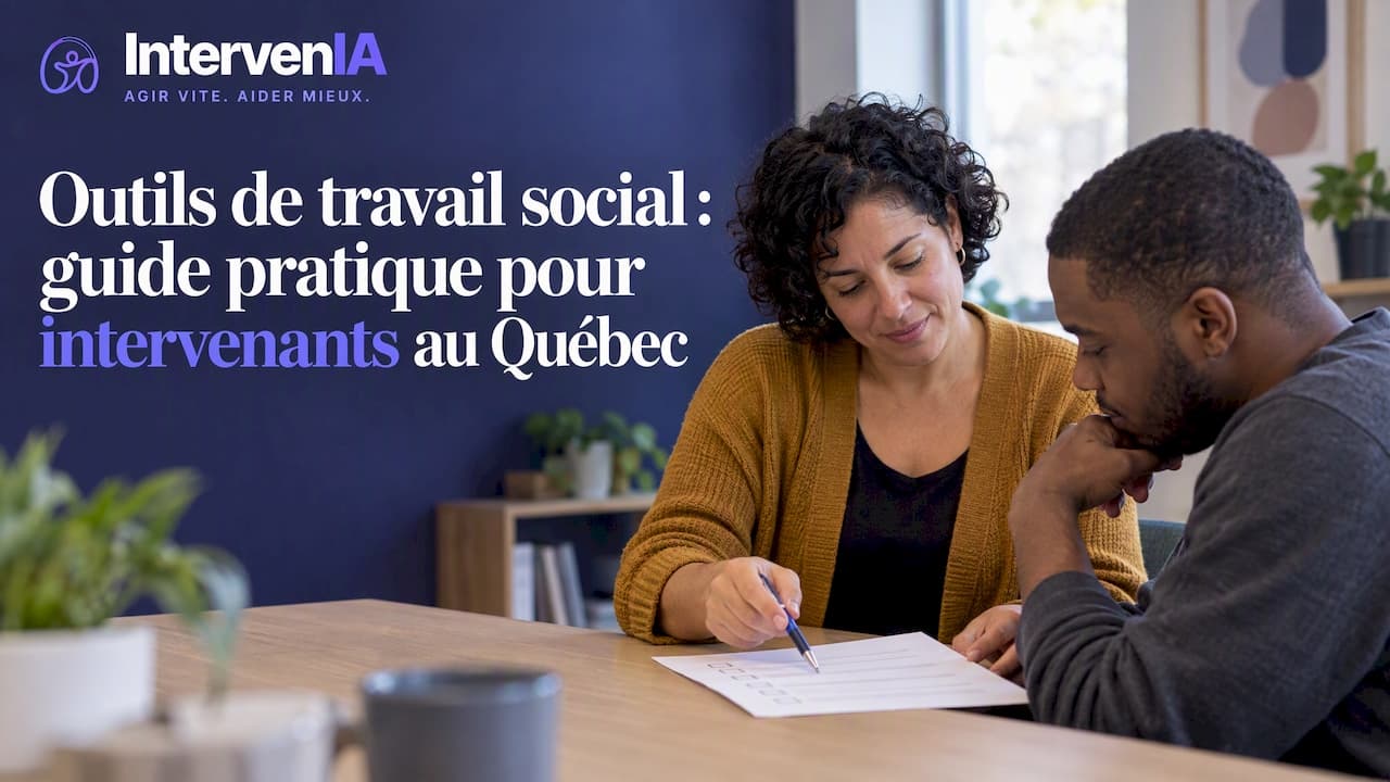 Outils de travail social : guide pratique pour intervenants au Québec